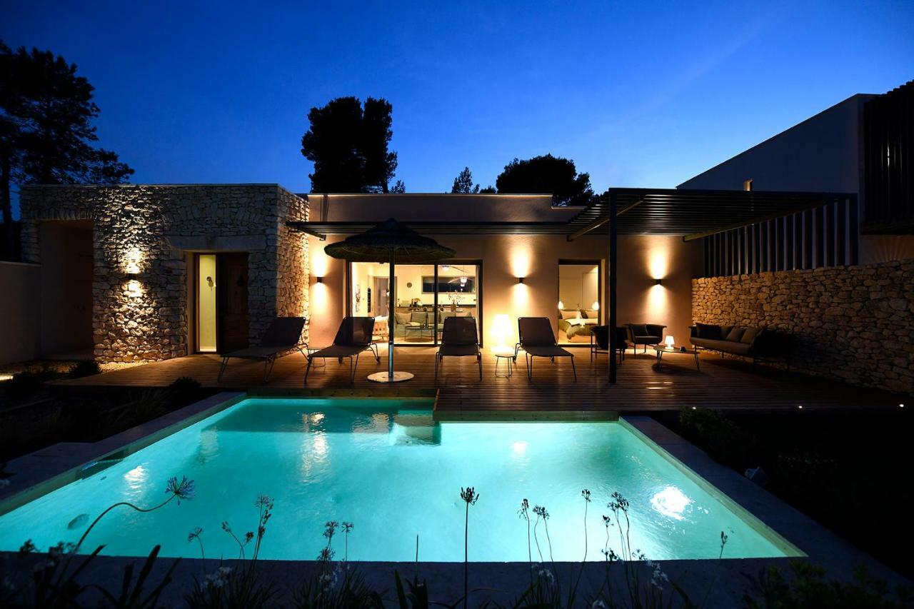 Les Loges En Provence "Villa Garrigue" Villeneuve-lès-Avignon Dış mekan fotoğraf