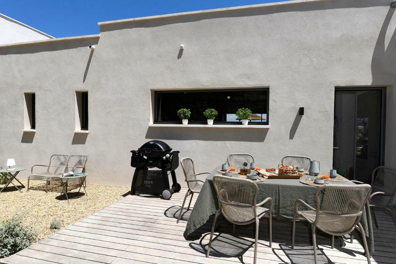Les Loges En Provence "Villa Garrigue" Villeneuve-lès-Avignon Dış mekan fotoğraf